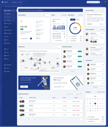 Midone Tailwind Laravel Admin Template